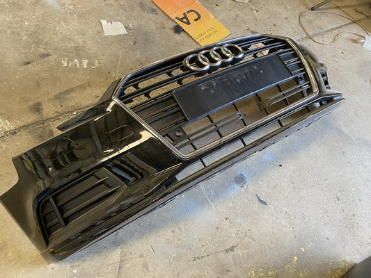 Genuine Sedan Front Bumper - Facelifted 8v A3