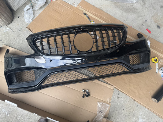 C63s Front Bumper (Complete) - W205 C63s Sedan