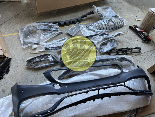 C63s Facelift Front Bumper (Complete) - W205 C63s Sedan