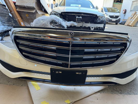 Genuine Front Bumper - W213 E Class Sedan