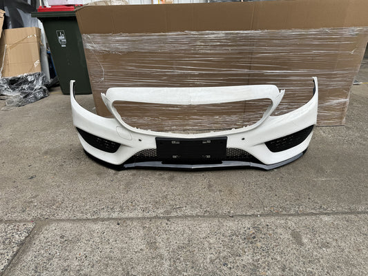 Genuine C43 C300  Front Bumper - W205 Sedan / Coupe