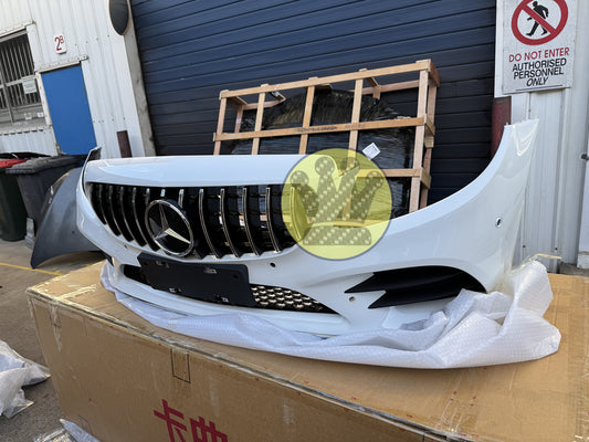 Facelift C43 Complete Front Bumper - W205 C63s Sedan / Coupe